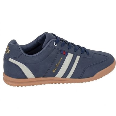 Ben Sherman - "Feedback" Sneaker für Herren, Nubukimitat (Marine/Grau)