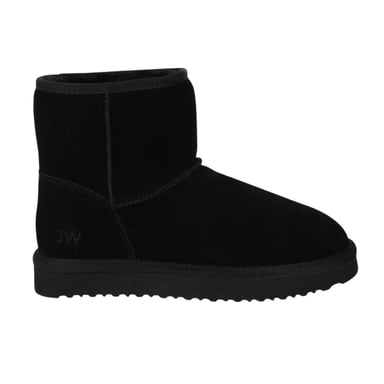 Jack Wills - Stiefel für Damen, Wildleder (Schwarz)