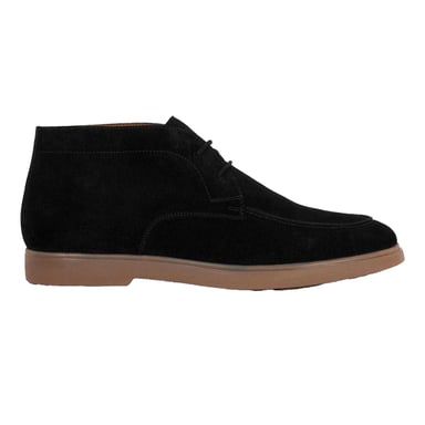 Dune London - "Lo Backers" Chukka-Stiefel für Herren, Wildleder, Flach (Schwarz)