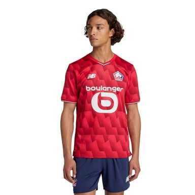New Balance - "Lille 25/26" Heimtrikot für Herren, Fußball (Rot)