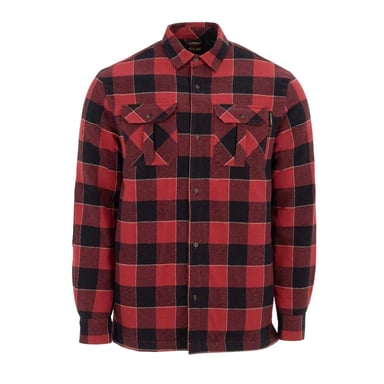 Dunlop - "Lumber" Hemd für Herren, Flanell (Rot/Schwarz)