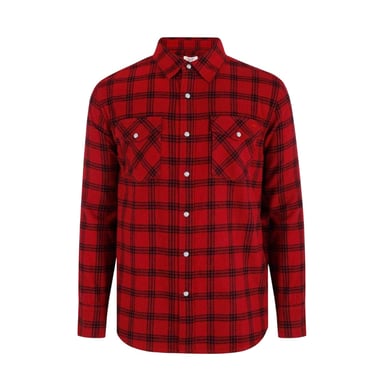 Lee Cooper - Hemd für Herren, Langärmlig (Rot)