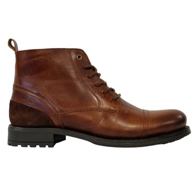 Firetrap - "Focus" Stiefel für Herren, Leder, Blockabsatz (Hellbraun)