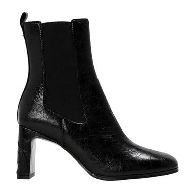 Diesel - "Giove" Stiefeletten für Damen, Leder (Schwarz)