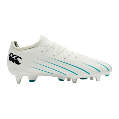 Canterbury - "Speed Falcon 2.0 Team" Rugby-Stiefel für weichen Boden für Herren/Damen Unisex (Weiß/Grün)
