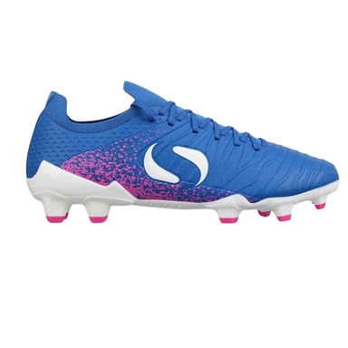 Sondico - Mit Streifen Fußballschuhe mit festem Boden für Herren (Blau/Pink)