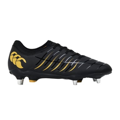 Canterbury - "Phoenix 2.0" Rugby-Stiefel für weichen Boden für Herren (Schwarz)