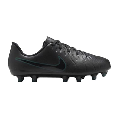 Nike - "Tiempo Legend 10" Fußballschuhe mit festem Boden für Kinder (Schwarz/Grün)
