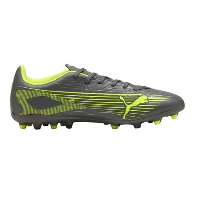 Puma - "Ultra 5 Play" Fußballschuhe mit festem Boden für Herren (Mattiertes Silber)