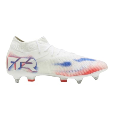 Puma - "Future 8 Match" Fußballschuhe für weichen Boden für Herren/Damen Unisex (Puma Weiß)