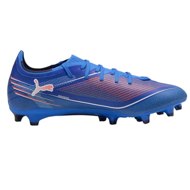 Puma - "Ultra 6 Match" Fußballschuhe mit festem Boden für Herren (Blau/Weiß)