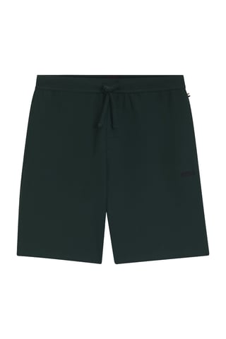 Boss Black BOSS WAFFLE SHORTS DARK GREEN