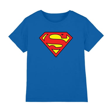 Superman - "Classic" T-Shirt für Kinder (Königsblau)