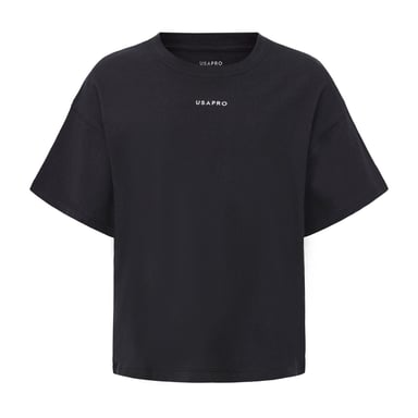 USA Pro - T-Shirt für Kinder, Kastig (Schwarz)