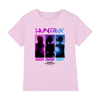 K-Pop Demon Hunters - "Huntrix" T-Shirt für Kinder (Pink)