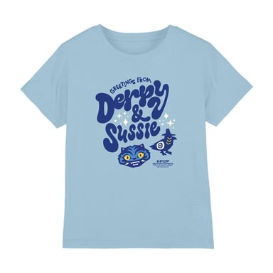 K-Pop Demon Hunters - T-Shirt für Kinder (Hellblau)