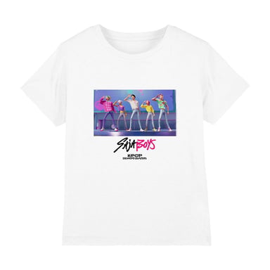 K-Pop Demon Hunters - "Soda Pop" T-Shirt für Kinder (Weiß)