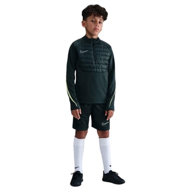 Nike - Drill-Top für Kinder, Raglan langärmelig (Algen/Limone)