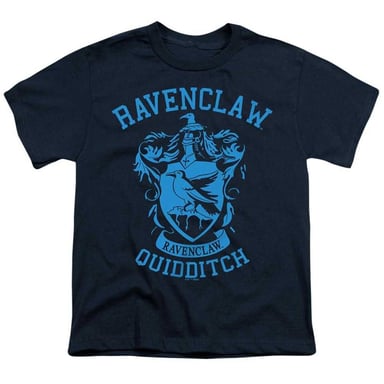 Harry Potter - "Quidditch" T-Shirt für Kinder, kurzärmlig (Marine)