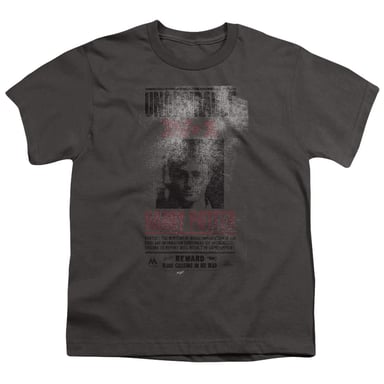 Harry Potter - "Undesirable No. 1" T-Shirt für Kinder, Ringgesponnene Baumwolle (Holzkohle)