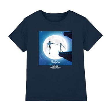 K-Pop Demon Hunters - "Rujinu" T-Shirt für Kinder (Marine)