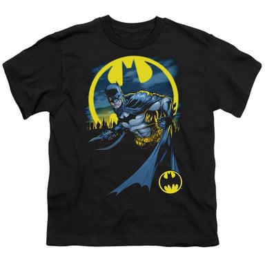 Batman - "Heed The Call" T-Shirt für Kinder (Schwarz)