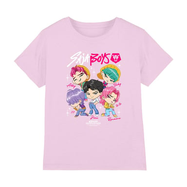 K-Pop Demon Hunters - T-Shirt für Kinder (Hellrosa)