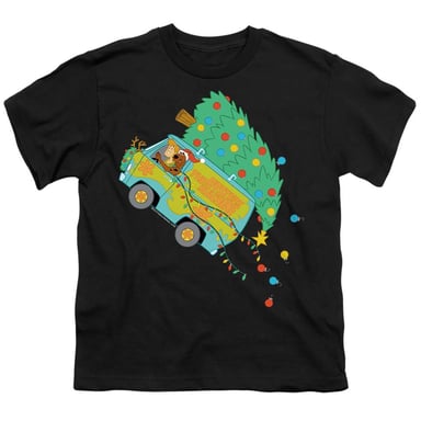 Scooby Doo - T-Shirt für Kinder (Schwarz)