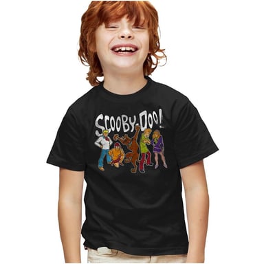 Scooby Doo - T-Shirt für Kinder (Schwarz)