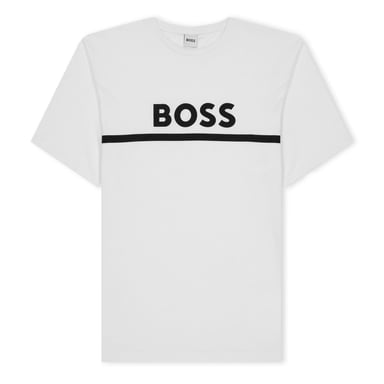 Boss - T-Shirt für Kinder (Weiß)