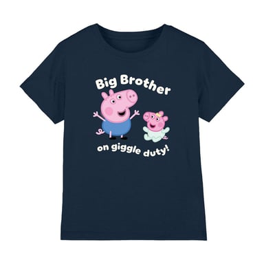 Peppa Pig - "Giggle Duty" T-Shirt für Kinder (Marine)