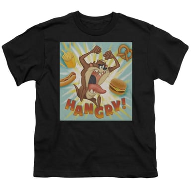 Looney Tunes - "Hangry" T-Shirt für Kinder (Schwarz)