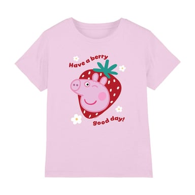 Peppa Pig - "Good Day" T-Shirt für Kinder (Pink)