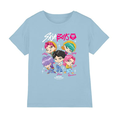 K-Pop Demon Hunters - T-Shirt für Kinder (Hellblau)