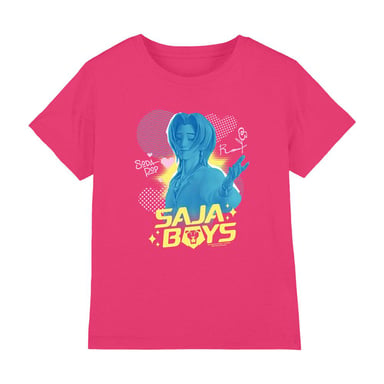K-Pop Demon Hunters - "Romance" T-Shirt für Kinder (Leuchtend Pink)