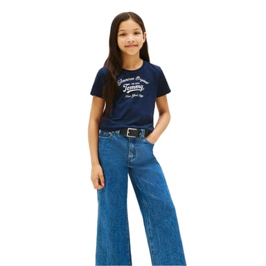 Tommy Hilfiger - T-Shirt für Mädchen (Nachtmarine)