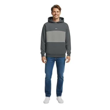 Slazenger - Kapuze mit Kordelzug für Herren (Schiefer)