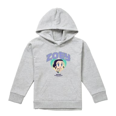 K-Pop Demon Hunters - Hoodie zum Überziehen für Kinder (Grau meliert)