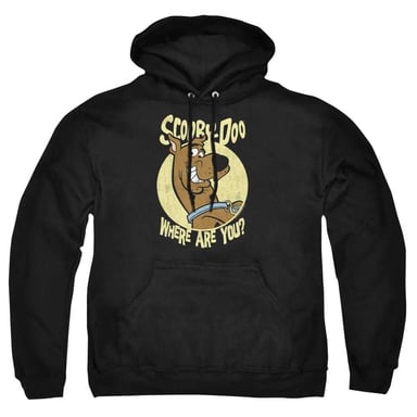 Scooby Doo - "Where Are You?" Kapuzenpullover für Herren/Damen Unisex (Schwarz)