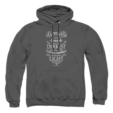 Harry Potter - "Happiness Can Be Found" Kapuzenpullover für Herren/Damen Unisex (Holzkohle)