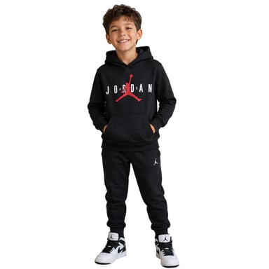 Nike - "Air Jordan Jumpman" Hoodie zum Überziehen für Kinder, mit Kapuze (Schwarz)