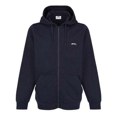 Slazenger - Hoodie mit durchgehendem Reißverschluss für Herren, Polyester-Baumwollmischgewebe (Marine)