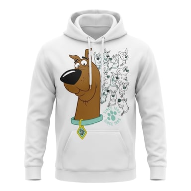 Scooby Doo - Kapuzenpullover für Herren/Damen Unisex (Weiß)