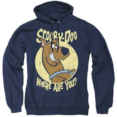 Scooby Doo - "Where Are You?" Kapuzenpullover für Herren/Damen Unisex (Marine)