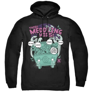Scooby Doo - "Meddling Since 1969" Kapuzenpullover für Herren/Damen Unisex (Schwarz)