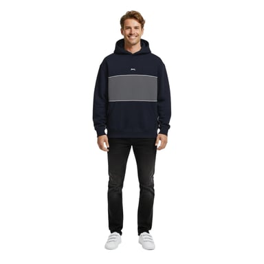 Slazenger - Kapuze mit Kordelzug für Herren (Marine)