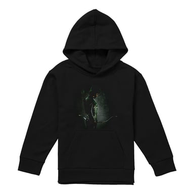 DC Comics - "Arrow In The Shadows" Hoodie zum Überziehen für Kinder (Schwarz)