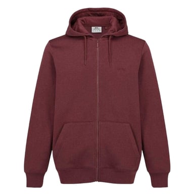 Slazenger - Hoodie mit durchgehendem Reißverschluss für Herren, Polyester-Baumwollmischgewebe (Burgunderrot)