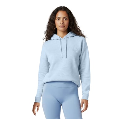 USA Pro - Kapuze mit Kordelzug für Damen, meliert, Klassisch (Blau)