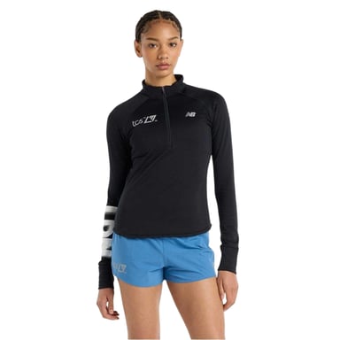 New Balance - Oberteil für Damen, Laufen, Athletisch (Schwarz)